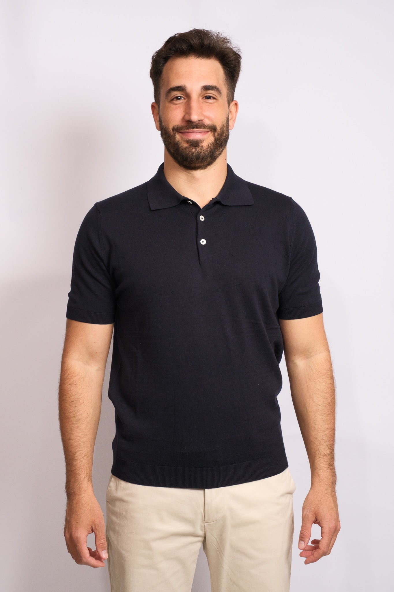 Classic Navy Blue Polo
