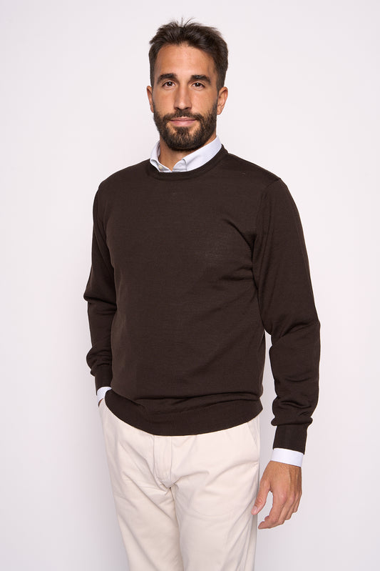 Maglione in Lana Merinos Castoro Ottawa