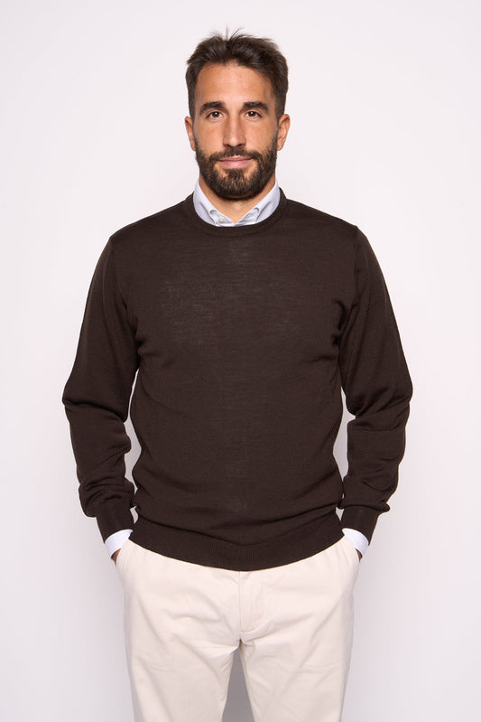 Maglione in Lana Merinos Castoro Ottawa