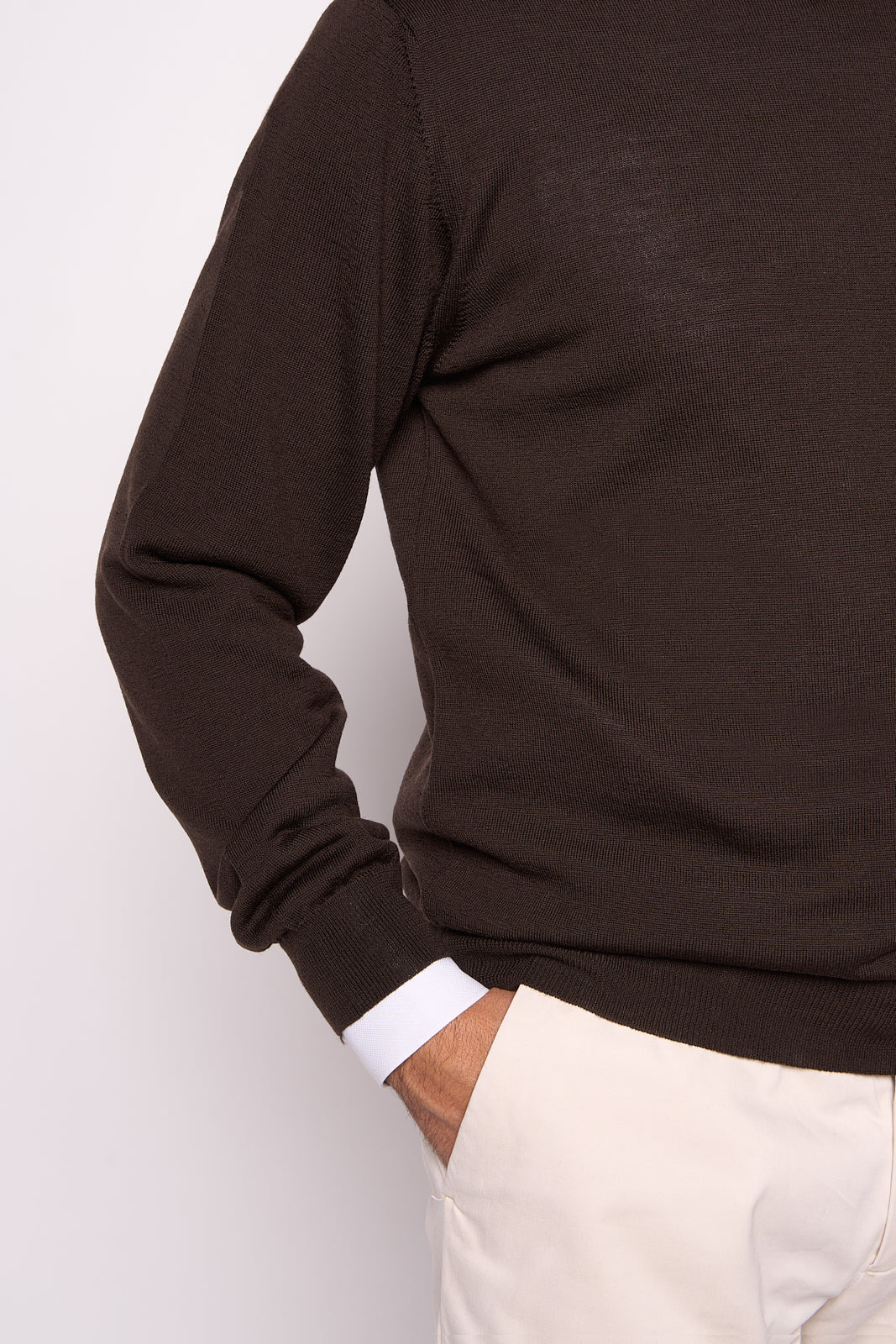 Maglione in Lana Merinos Castoro Ottawa