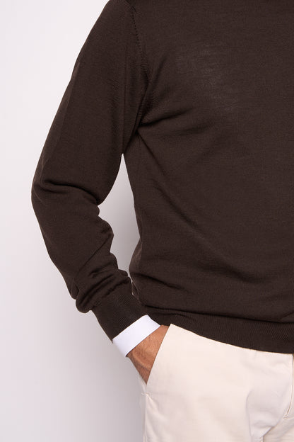 Maglione in Lana Merinos Castoro Ottawa
