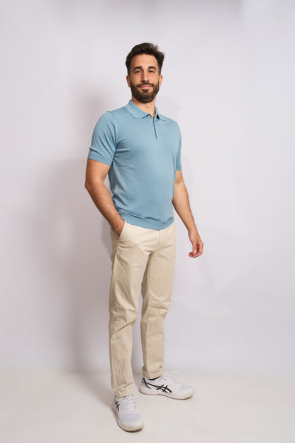 Classic Light Blue Polo
