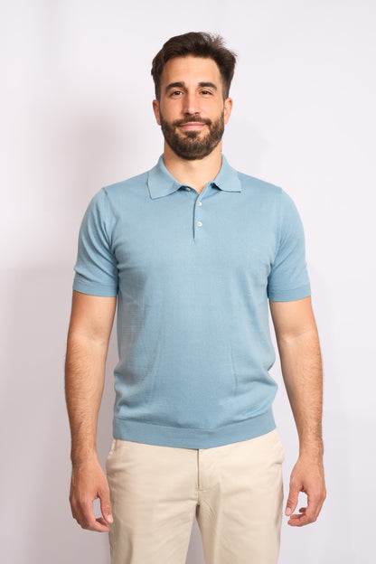 Classic Light Blue Polo
