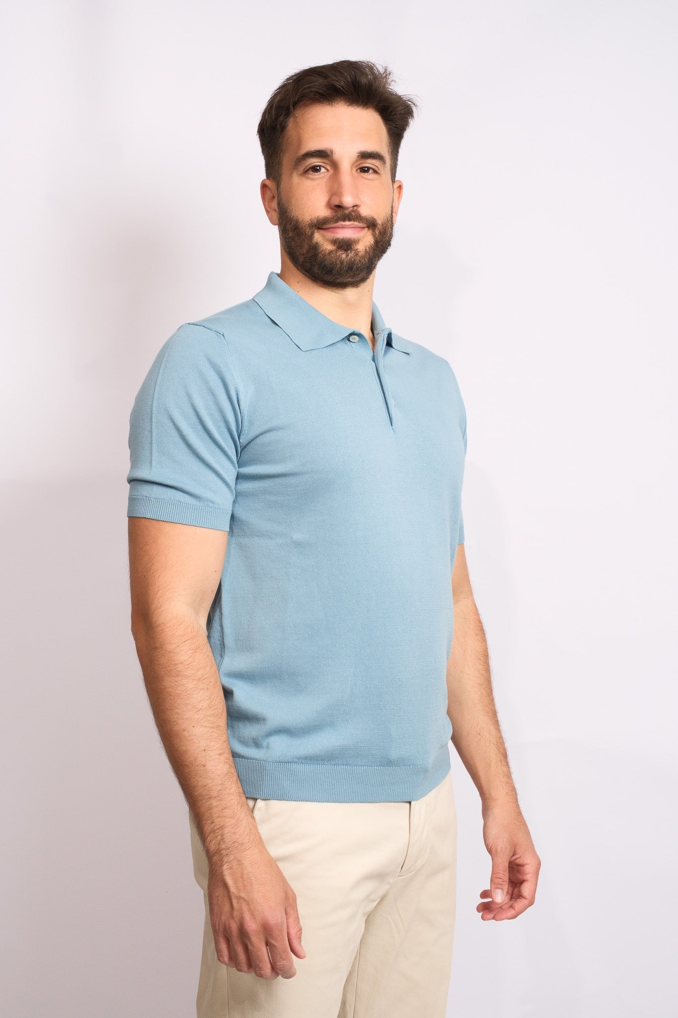 Classic Light Blue Polo