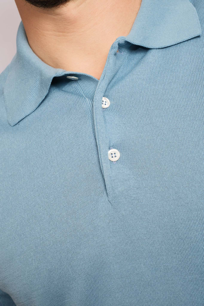 Classic Light Blue Polo