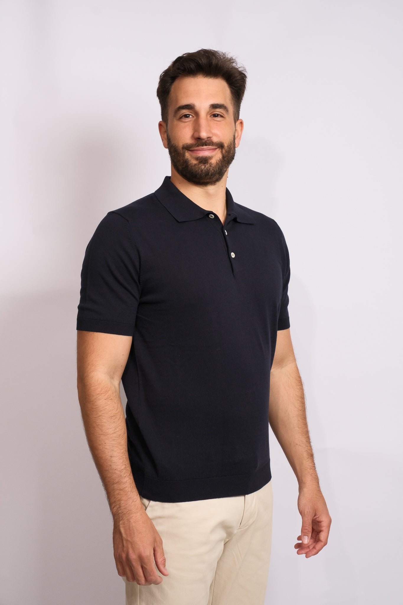 Classic Navy Blue Polo