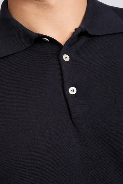 Classic Navy Blue Polo